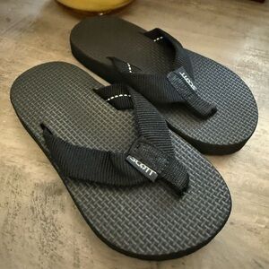 Toddler Scott Hawai’i Black Slippers Slippah Scott’s Flip Flops